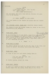 Moe Howard's 33pp. Script Dated February 1938 for The Three Stooges Film ''Healthy, Wealthy and Dumb'' -- With Numerous Annotations by Moe Including His Pencil Signatures -- Very Good Condition